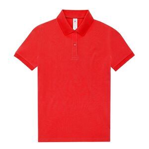 B&C Womens/Ladies My Polo Shirt / Red
